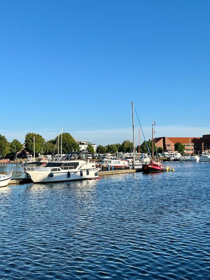 Modernes 1Zi. Appartement! Zentral! Hafen! Netflix! Emden Exterior foto